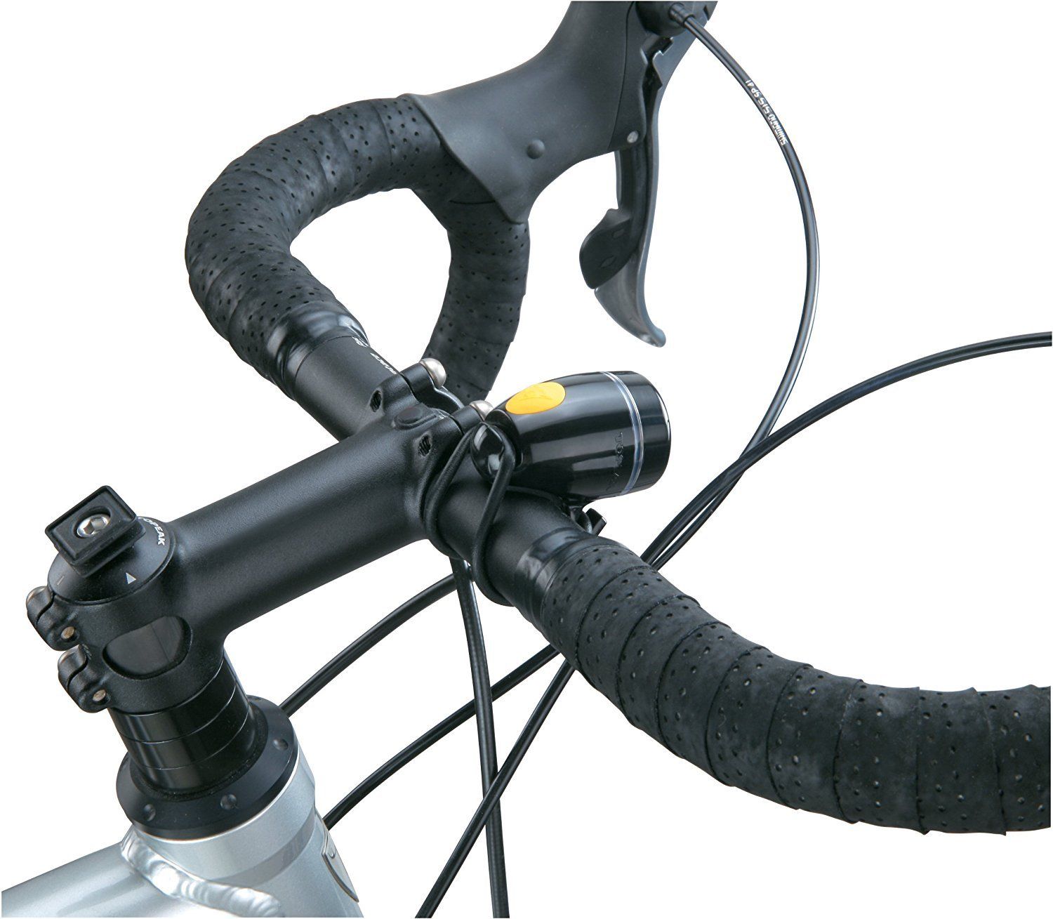 New Topeak WhiteLite II Bike Headlight 3 LED Easy Mount Bicycle Light