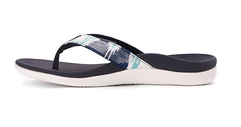 Vionic Women's Tide Sequins Sandals Comfort Beautiful Flip Flop 5-US ...