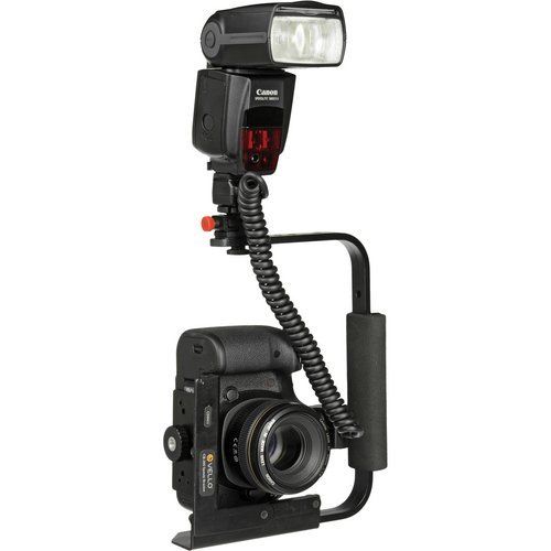 Vello Speedy Camera Rotating Flash Photography Camera Bracket, Free S/H