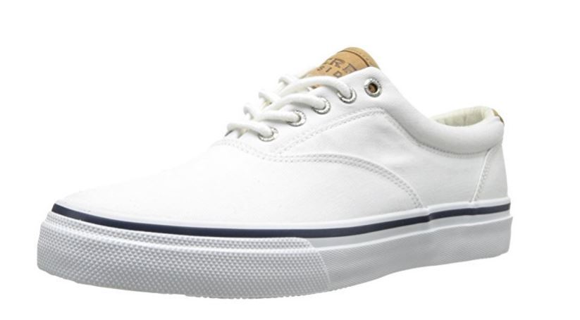 sperry white shoes men