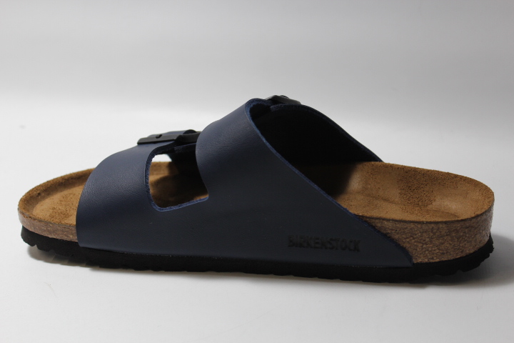 Birkenstock Arizona Unisex Navy Vegan Sandals Narrow Fit 42 W 11-1.5 M 9-9.5 | eBay