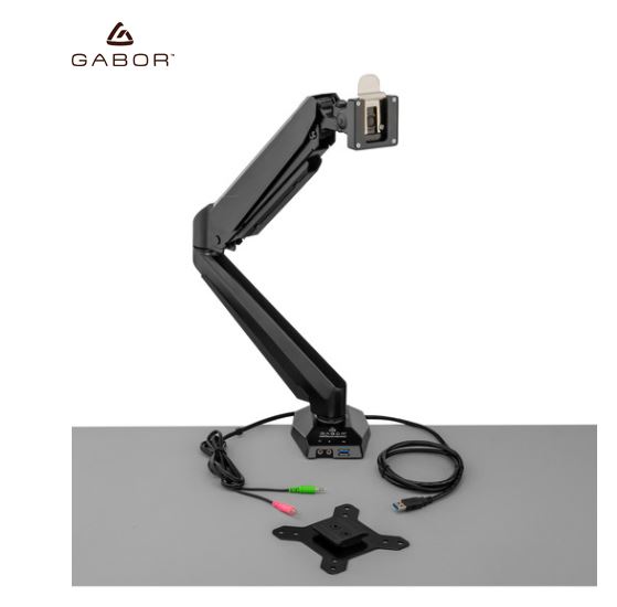 OPEN BOX Gabor LeviTouch Single-Arm Monitor Desktop Mount Free Shipping