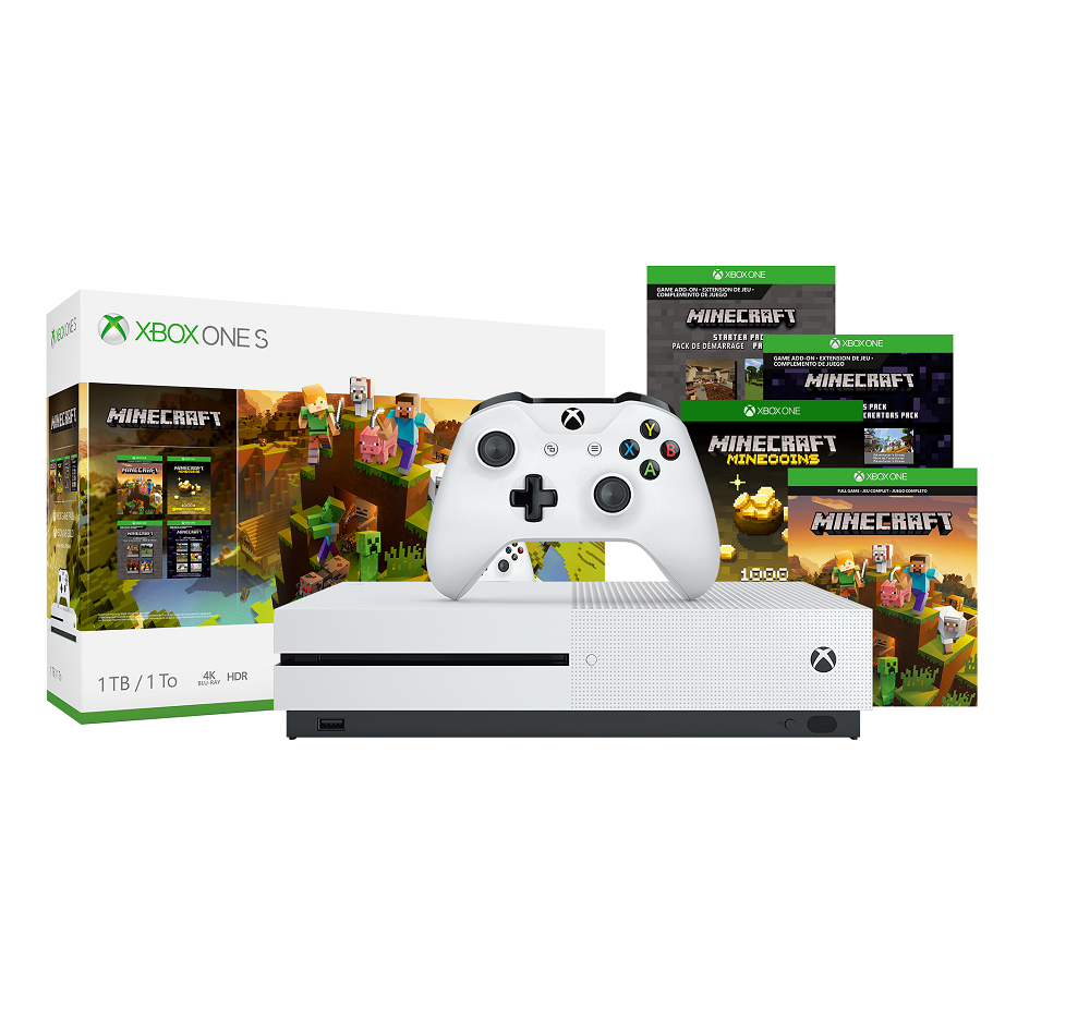 Xbox One S 1TB Console Minecraft Creators Bundle Brand New eBay