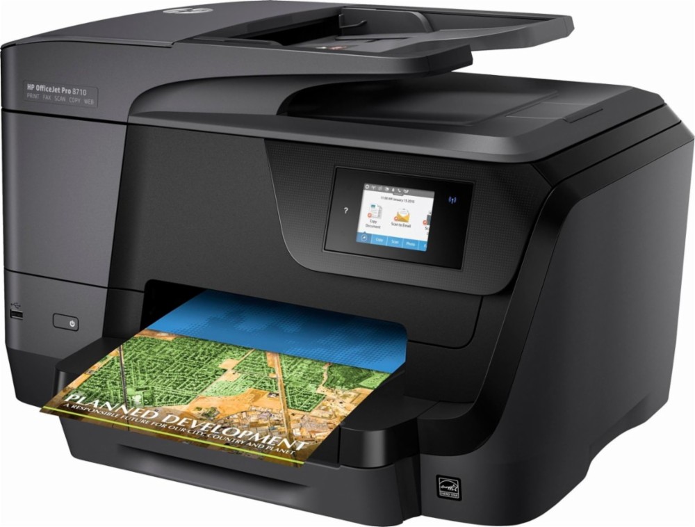 HP OfficeJet Pro 8710 AllinOne Color Wireless Printer with Mobile