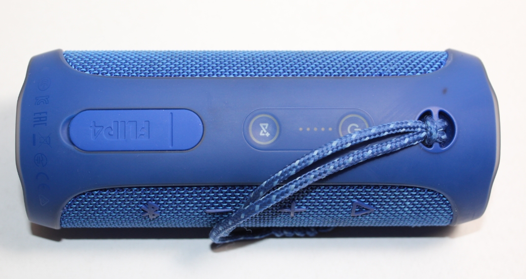USED JBL Flip 4 Waterproof Portable Bluetooth Speaker Blue ...