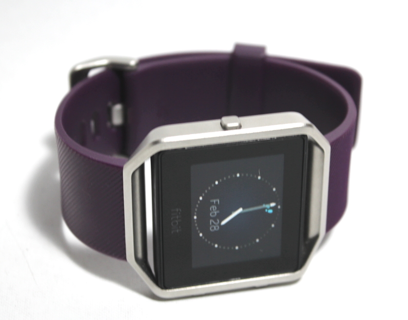 fitbit blaze plum large