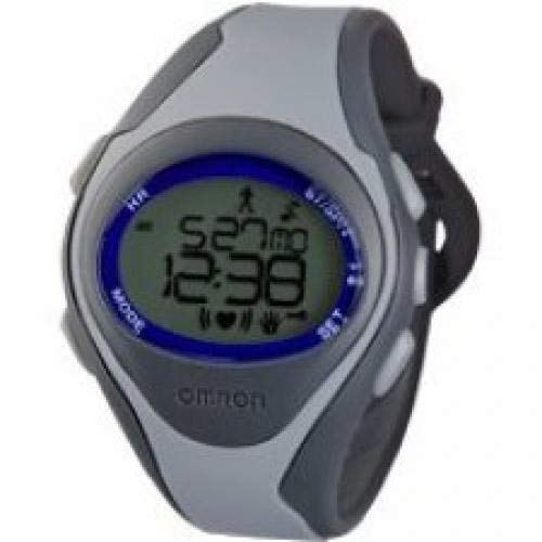 DISPLAY MODEL Omron Heart Rate Monitor Watch With Wrist Strap Free S/H