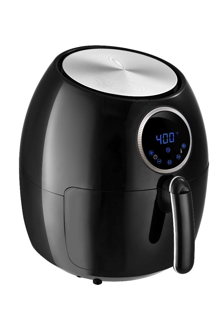 Emeril Lagasse 5.3 QT XL Digital Hot Air Fryer W/Rack Skewers Recipe