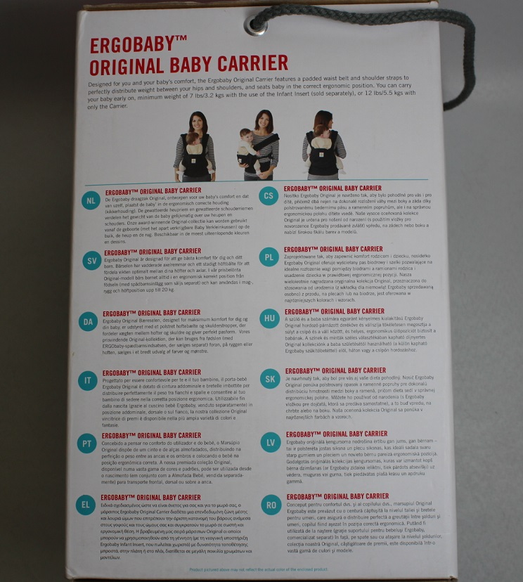 ergobaby original weight minimum