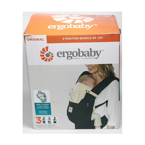 ergobaby 360 bundle of joy infant carrier with easy snug insert