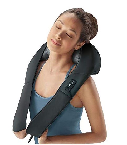 Brookstone Shiatsu Neck And Back Massager With