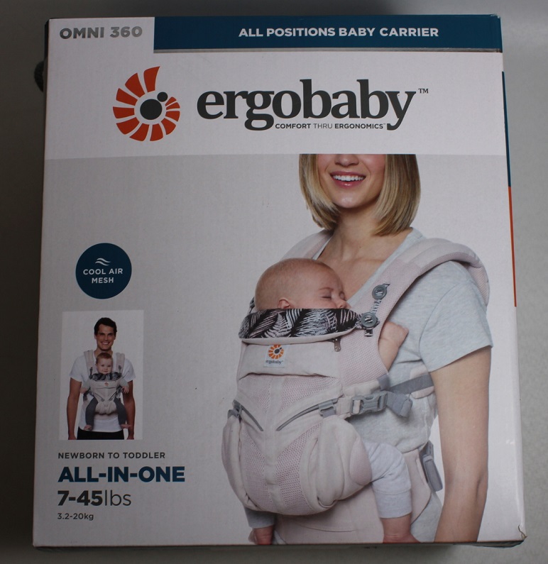 ergobaby omni 360 cool air mesh all carry positions baby carrier