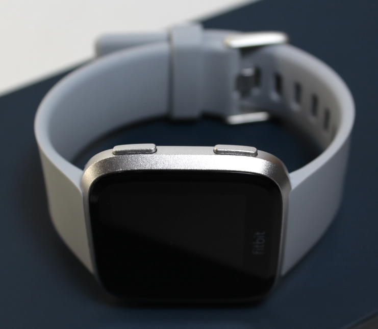 fitbit versa grey screen