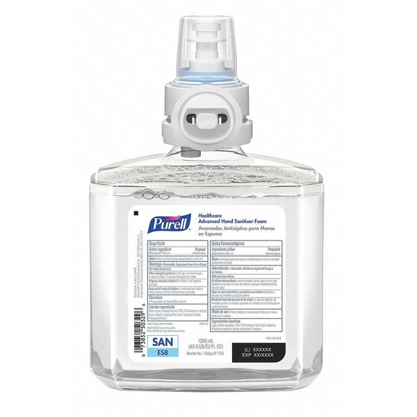 Purell ES8 Advanced Foaming Hand Sanitizer Refill 1200 mL Pack of 2