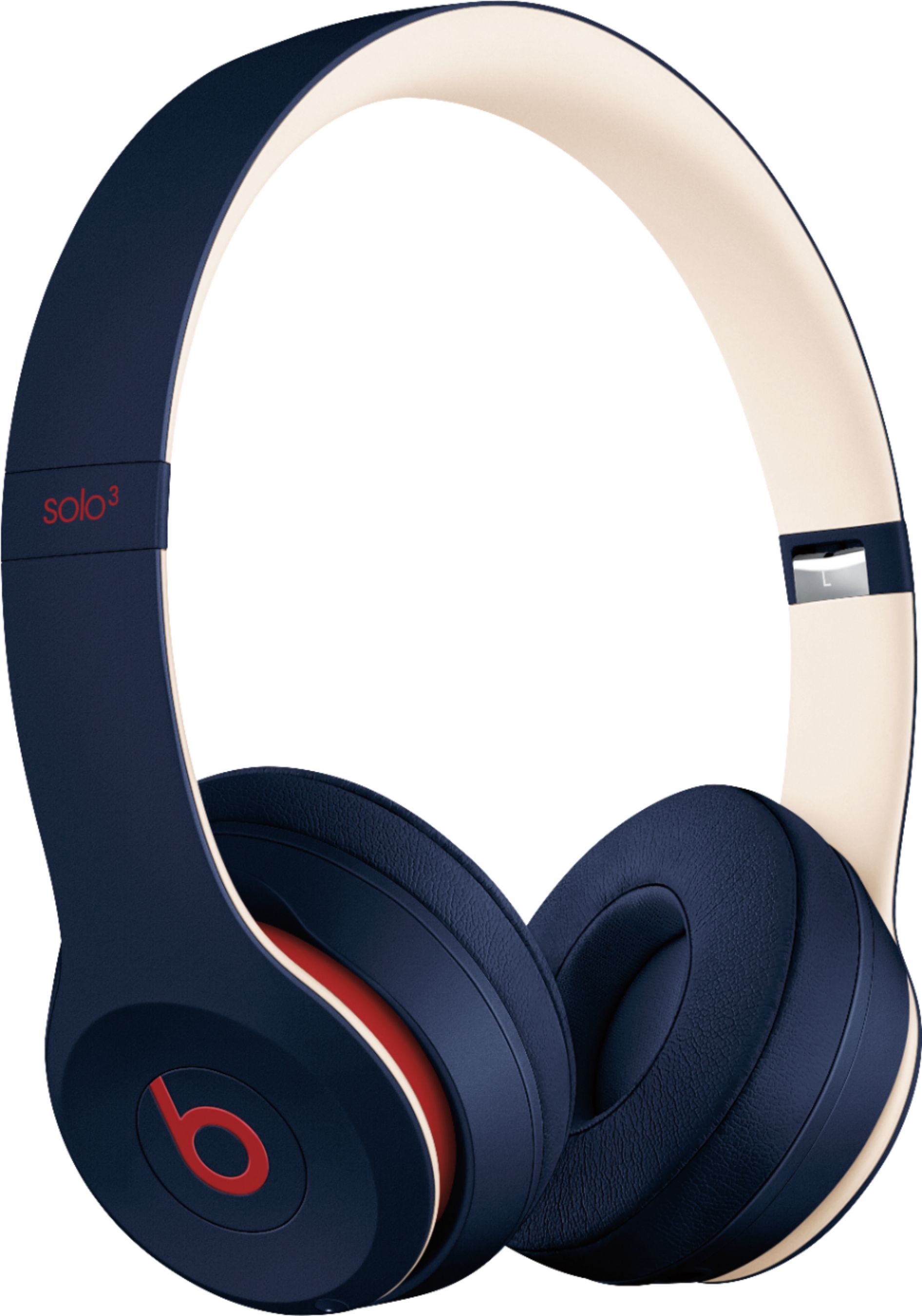 beats headphones navy blue